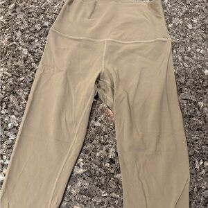 Olive Green Lululemon Align Leggings Size 4